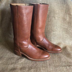 Vintage Frye American Classics Tall Brown Leather